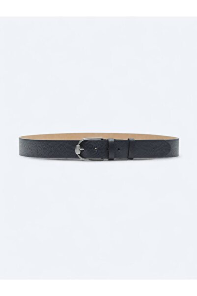 Kip Navy Blue 100% Leather Belt