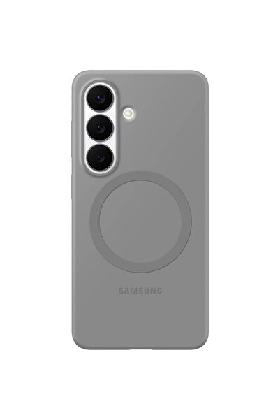 Samsung Galaxy Case - S26 Plus Silicone Magnet - Gray