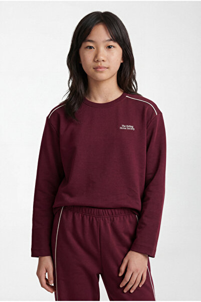 PAULMARK Girl's Basic Sweatshirt