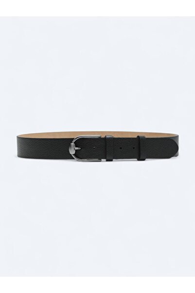 Kip Black 100% Leather Belt