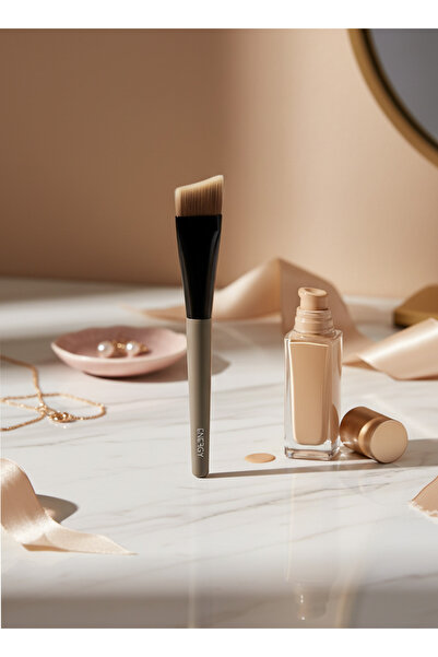 Yallabena ✨ فرشاة أدوات فنان المكياج الاحترافية - مقبض مانع للانزلاق وألياف م...