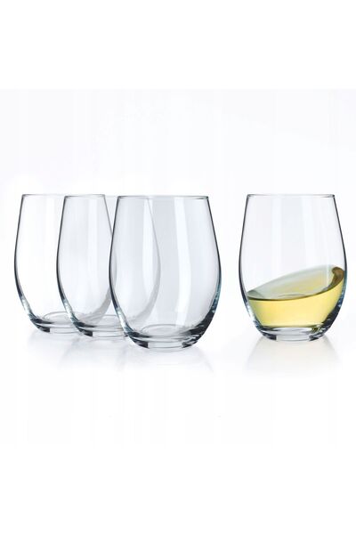 KADAX Wine Drink Glasses 580ml Glass Set of 4 Glasses