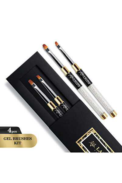 Laloo Cosmetics Set Pensule Gel 4 buc Laloo