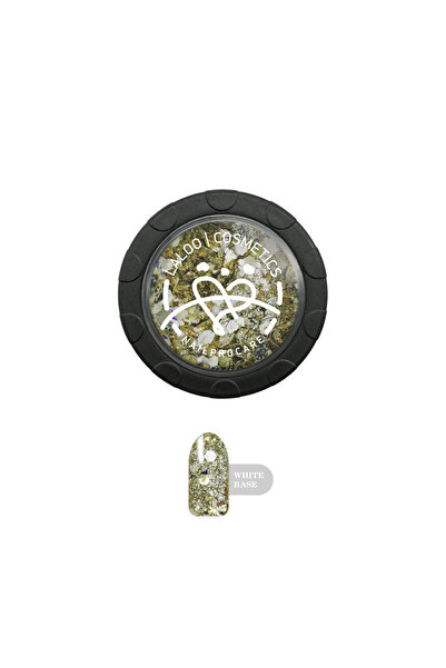 Laloo Cosmetics Glitter cu paiete kaki No.04 Laloo