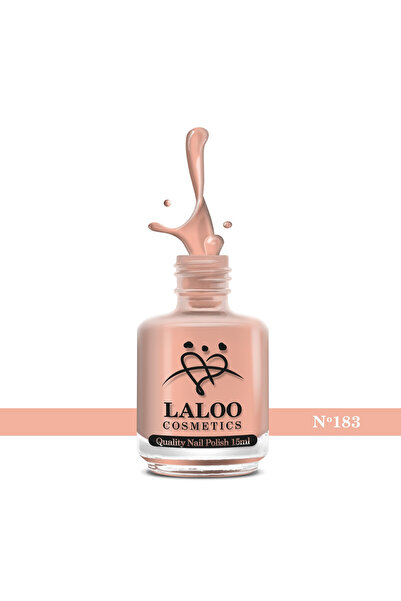 Laloo Cosmetics Nail polish No.183 Dark Nude Salmon 15ml