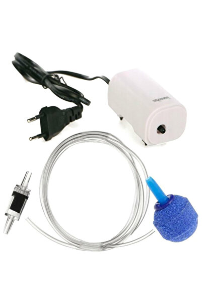 zola Set de aerare pentru acvariu, plastic, 230V, 180L, 75x45x44 mm, alb