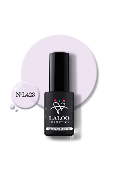 Laloo Cosmetics 423 Pastel Purple | Laloo gel polish 7ml