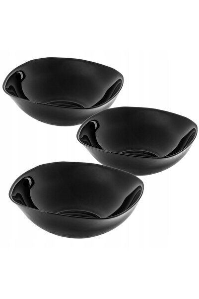 KADAX Bol de salată din sticlă, bol de supă 19 cm, pentru supă, set de 3 bucă...