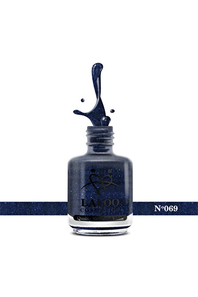 Laloo Cosmetics No. 069 shimmering Blue| Laloo classic nail polish 15 ml