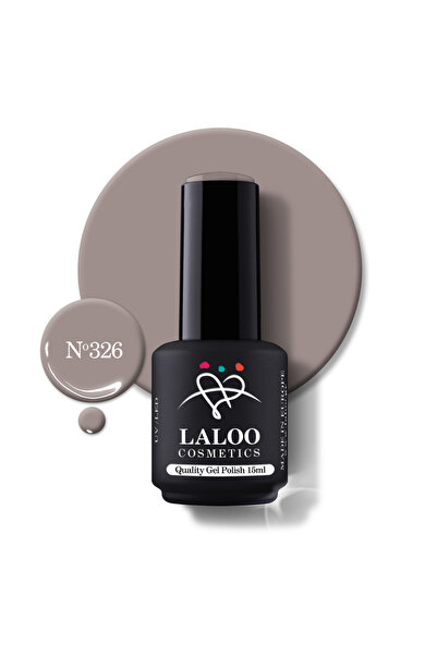 Laloo Cosmetics 326 Greige | Laloo gel polish 15ml