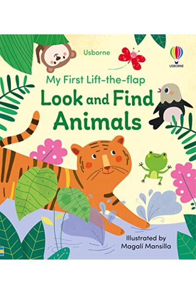 Usborne My First Lift-The-Flap Look And Find Animals