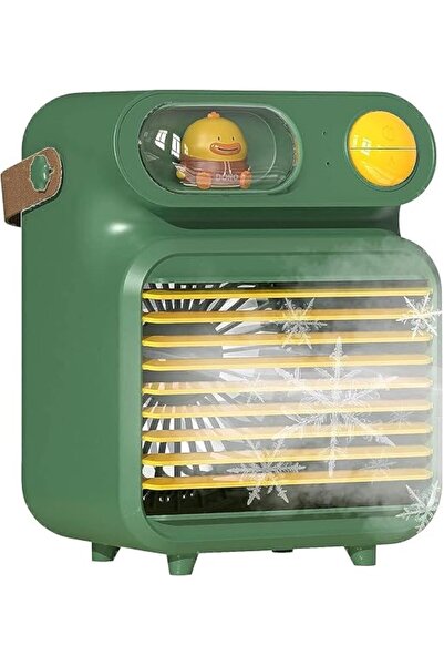 Arabest Mini Cute Portable Air Cooling Fan (Green)