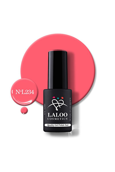 Laloo Cosmetics 234 Coral Neon | Laloo gel polish 7ml