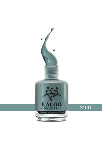 Laloo Cosmetics No.147 Pastel Sage| Oja clasica Laloo 15 ml