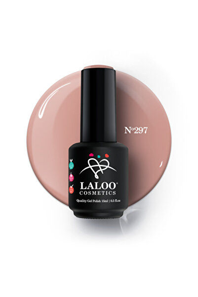 Laloo Cosmetics 297 Nude Beige Rose | Laloo gel polish 15ml