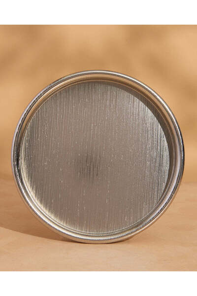 REDTAG Silver Round Engraved Serving Tray Medium