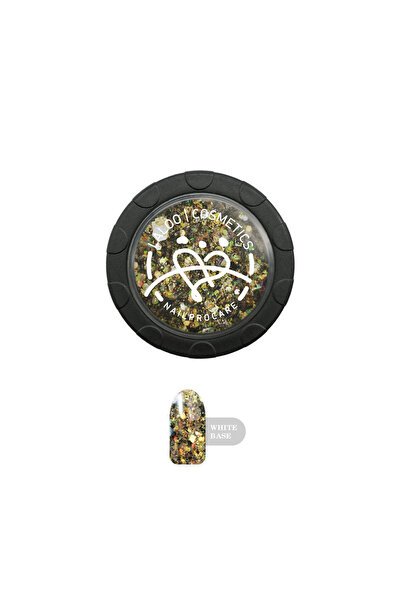 Laloo Cosmetics Glitter with Golden Sequins No.02 Laloo