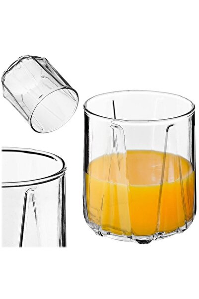 KADAX Glass for Whiskey, Cold Drinks, Juice, Water 360ml Gift Low