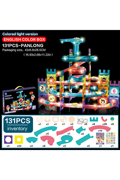 Arabest 131pcs Children's magnetic building block toys,for education, suitabl...