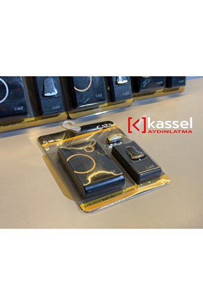 KASSEL AYDINLATMA Ct-101 Kablosuz Uzaktan Kumandalı Kapı Zili Hasta Çağrı Cih...