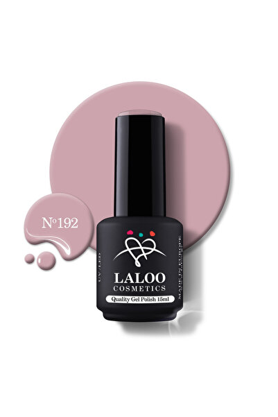 Laloo Cosmetics 192 Dusty Nude | Laloo gel polish 15ml