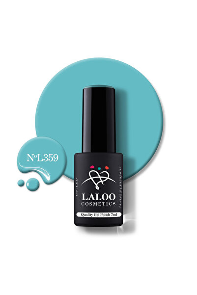 Laloo Cosmetics 359 Bright Turquoise | Laloo gel polish 7ml