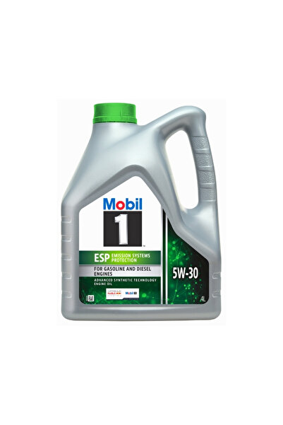 Mobil 1 ESP 5W-30 Gelişmiş Tam Sentetik Motor Yağı - 4 Lt.