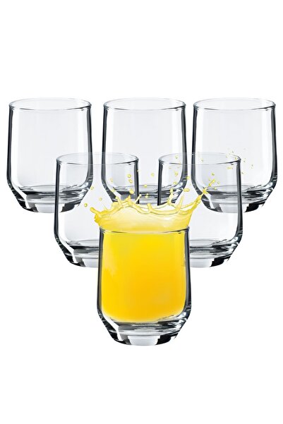 KADAX Glasses for Drinks, Whiskey, Juices, Set of 6 Glasses, 205ml