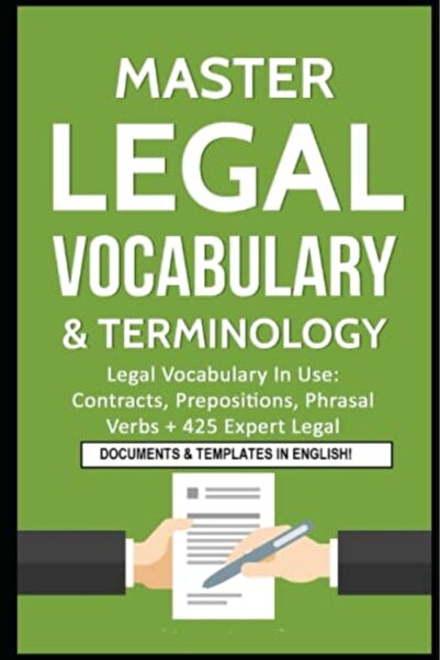 independently published Master Legal Vocabulary & Terminology- Legal Vocabula...