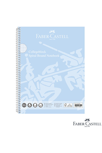 Faber Castell Caiet spiralat aritmetic A4 cu 80 de coli