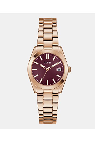 Guess Ladies Rose Gold Tone Date Watch