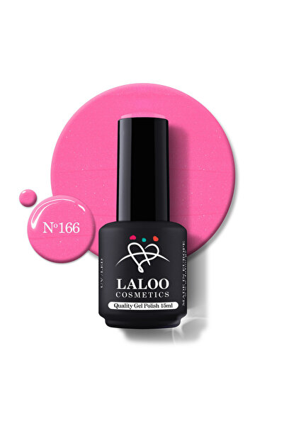 Laloo Cosmetics 166 Shimmering Fuschia | Laloo gel polish 15ml