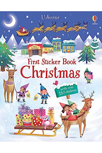 Usborne First Sticker Book Christmas: A Christmas Holiday Book for Kids