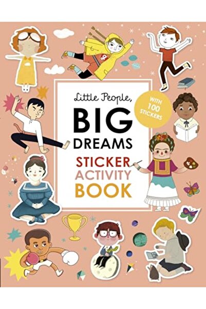 FRANCES LINCOLN كتاب أنشطة ملصقات "أصحاب الأحلام الكبيرة: صغار" مع 100 ملصق