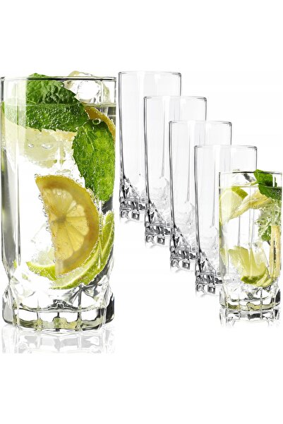 KADAX Pahare de băut 6x 325ml Set de pahare înalte pentru apă