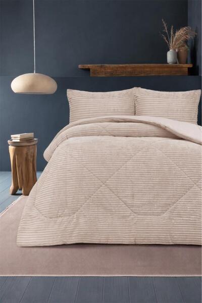 Çeyiz Diyarı Saray Double Bedspread 220X240 Cream