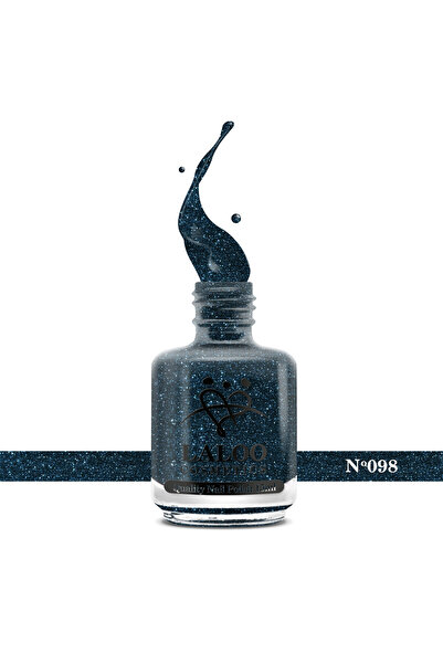 Laloo Cosmetics No.098 Shimmering Teal| Laloo classic nail polish 15 ml