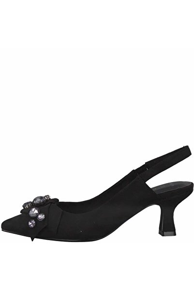 Marco Tozzi Black Shoes with Stones