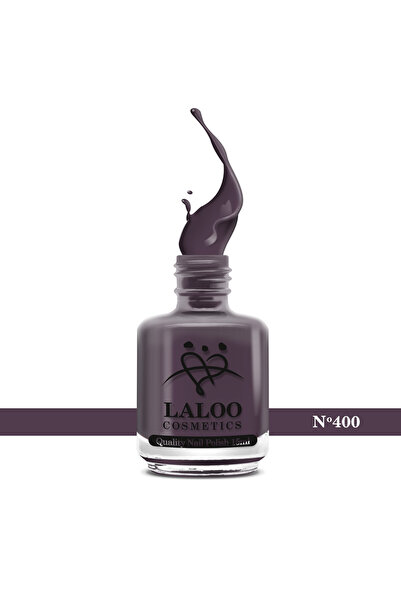 Laloo Cosmetics No.400 Dusty Lavender| Oja clasica Laloo 15 ml