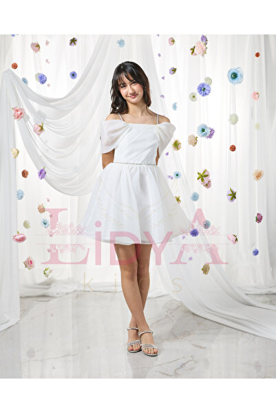 Lidya Kids KIZ ÇOCUK MEZUNİYET ELBİSESİ