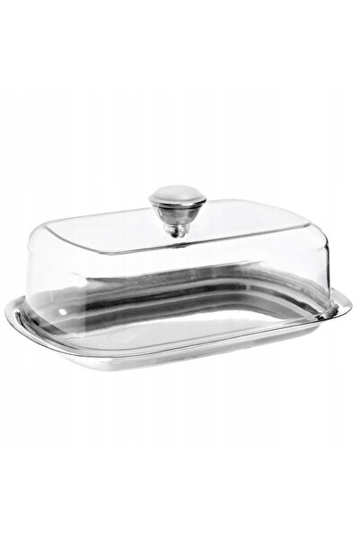 KADAX Recipient de unt din sticlă pentru unt, cu capac, capac convenabil