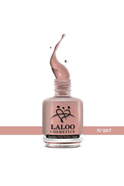 Laloo Cosmetics No. 297 Beige Rose| Laloo classic nail polish 15 ml
