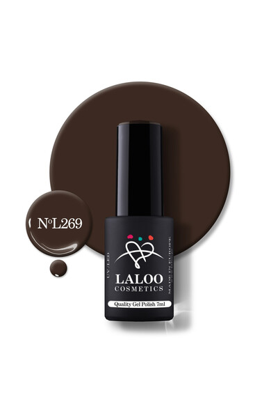 Laloo Cosmetics 269 Classic Brown | Laloo gel polish 7ml