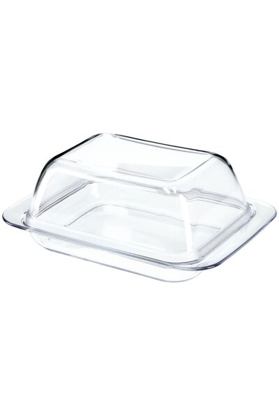 KADAX Butter Dish with Lid for Butter Container, Plastic, 18x12cm