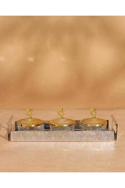 REDTAG Assorted 4-Piece Serving Tray With Bowl Set