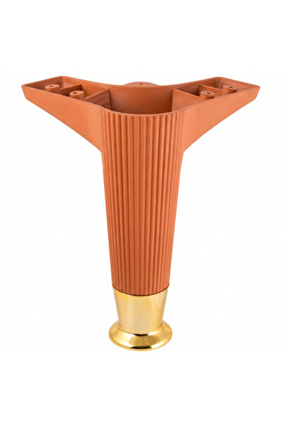 Bestekar Nefes Ayak 15 cm - Kızıl Renk - Koltuk, Kanepe, Dolap, Komodin, Akıl...