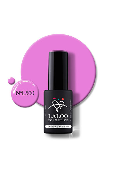 Laloo Cosmetics No.560 Party Purple | Laloo gel polish 7ml