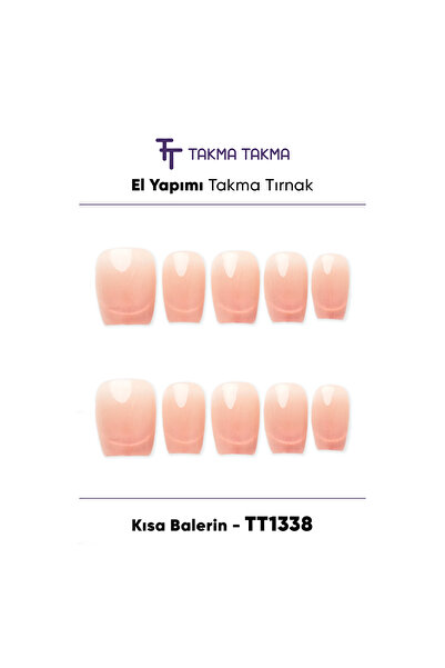 Takma Takma L Beden 10'lu Ten Rengi TT1338 Tekrar Kullanılabilir El Yapımı Pr...