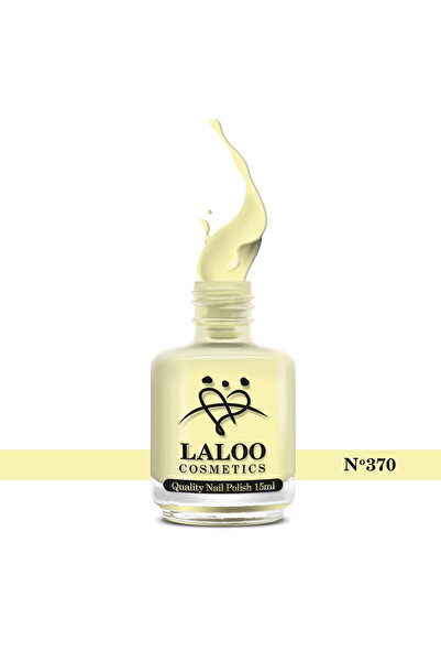 Laloo Cosmetics No.370 Lemon Yellow| Oja clasica Laloo 15 ml