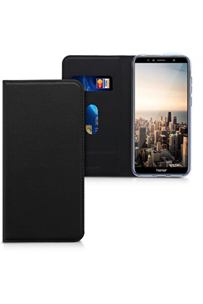 KWmobile Θήκη για Huawei Honor 7A, Δερμάτινο, Μαύρη, 44826.01
